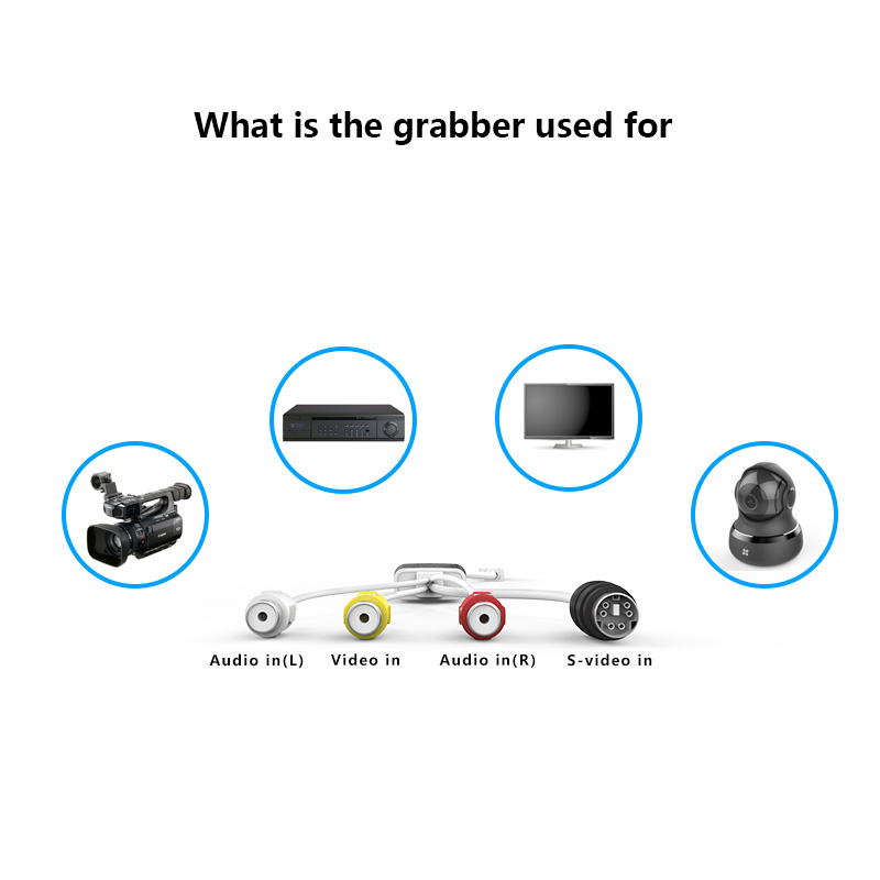 VR203T USB 2.0 Video & Audio Grabber 2