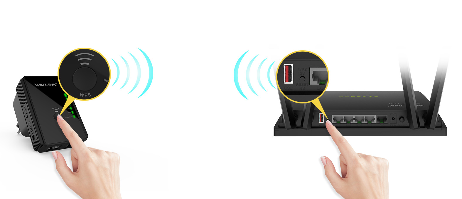 Wn578b2 Ac750 Wireless Dual Band Smart Wi Fi Ap Range Extender Router Wavlink See The World Powered By Wavlink