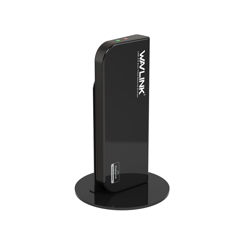 UG39DK1V USB 3.0 Universal Dual Display Docking Station with Vertical Aluminum Stand