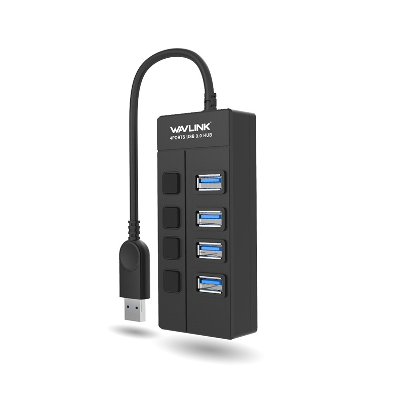 UH30414, SuperSpeed USB 3.0 4 Port HUB with Individual Power Switches 5