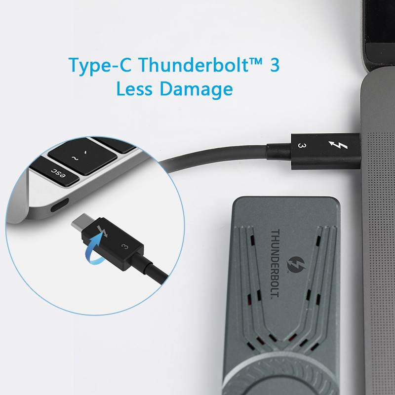 Thunderdrive I -Thunderbolt™ 3 NVME External SSD 4