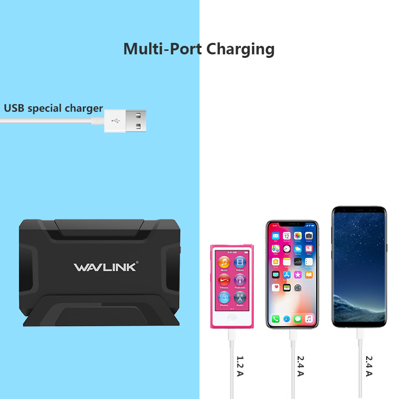 WL-UH1044PV 4-Port Smart USB Charging Station 4