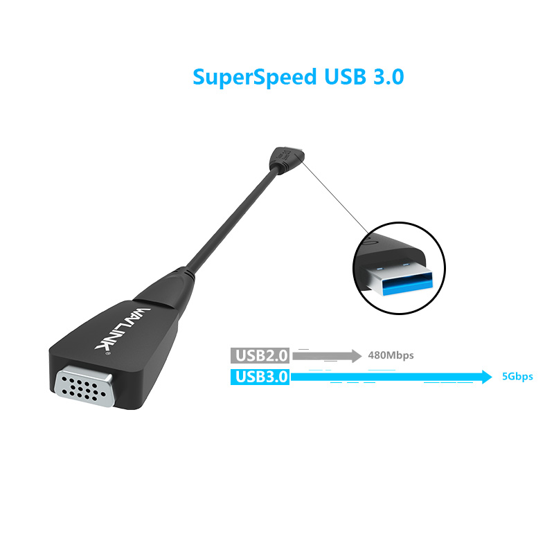 UG321V USB3.0 to VGA Adapter 2