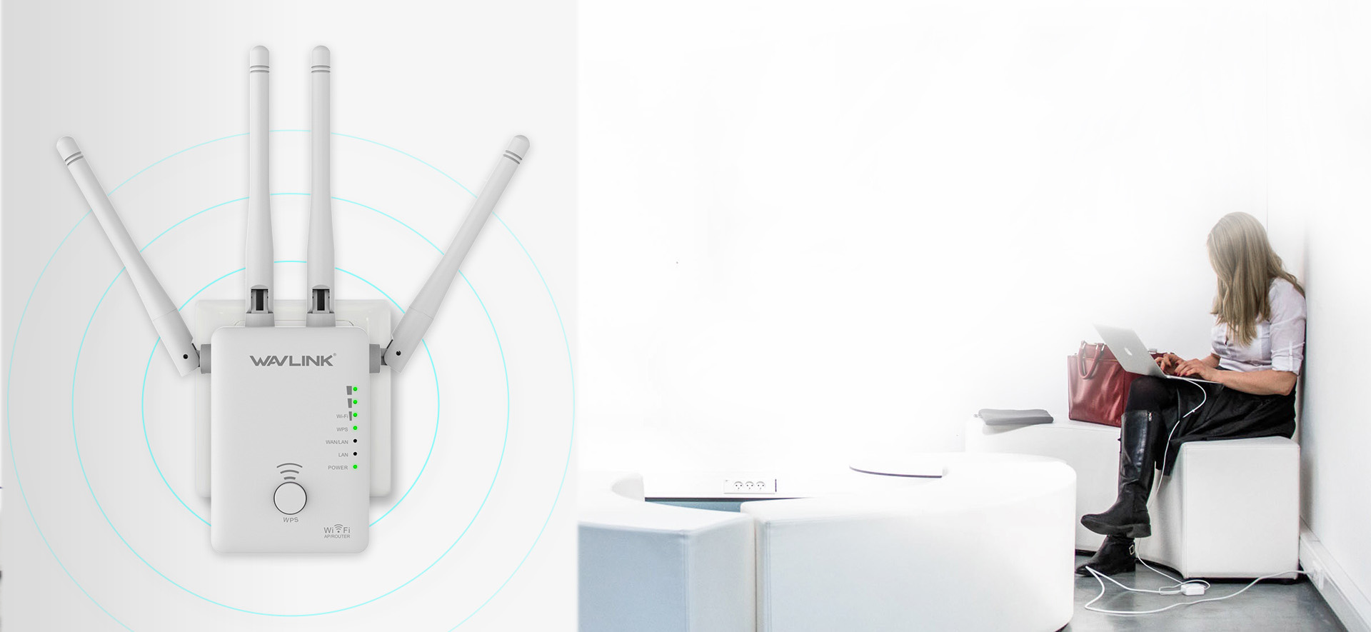 4天线,扩展范围更广