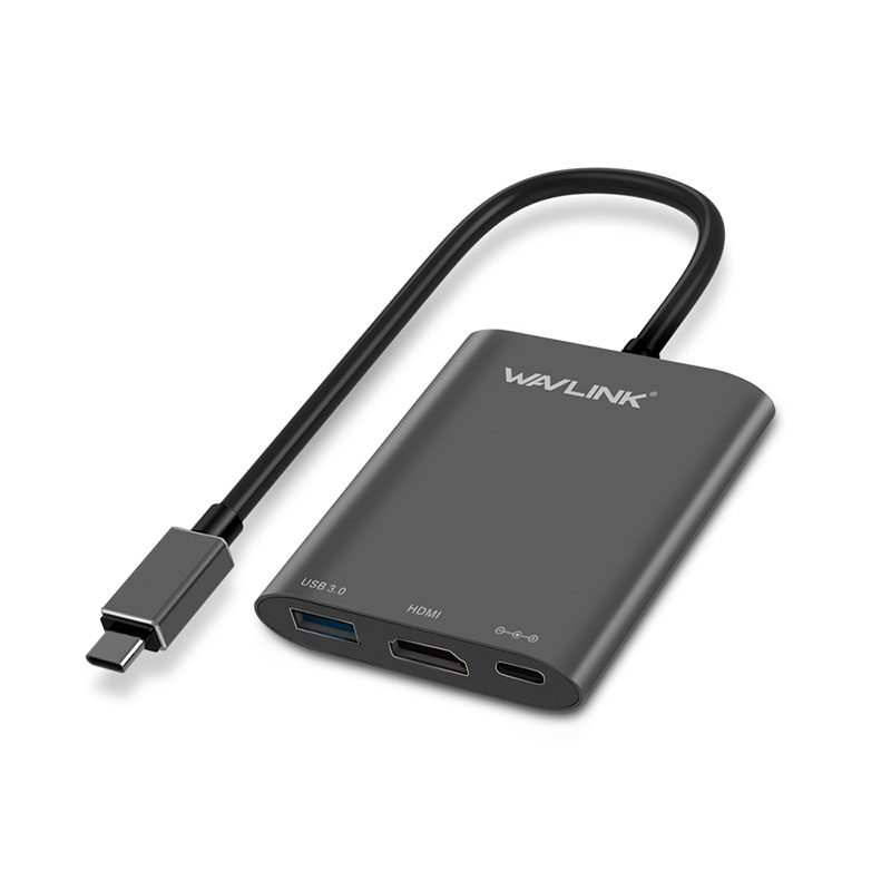 UHP3402 Aluminum USB C Gen 2 HUB with Power Delivery and HDMI 4
