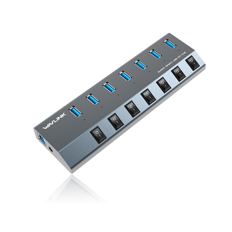 UH3076 SuperSpeed USB3.0 7 Port HUB with Individual Power Switches HUB ...
