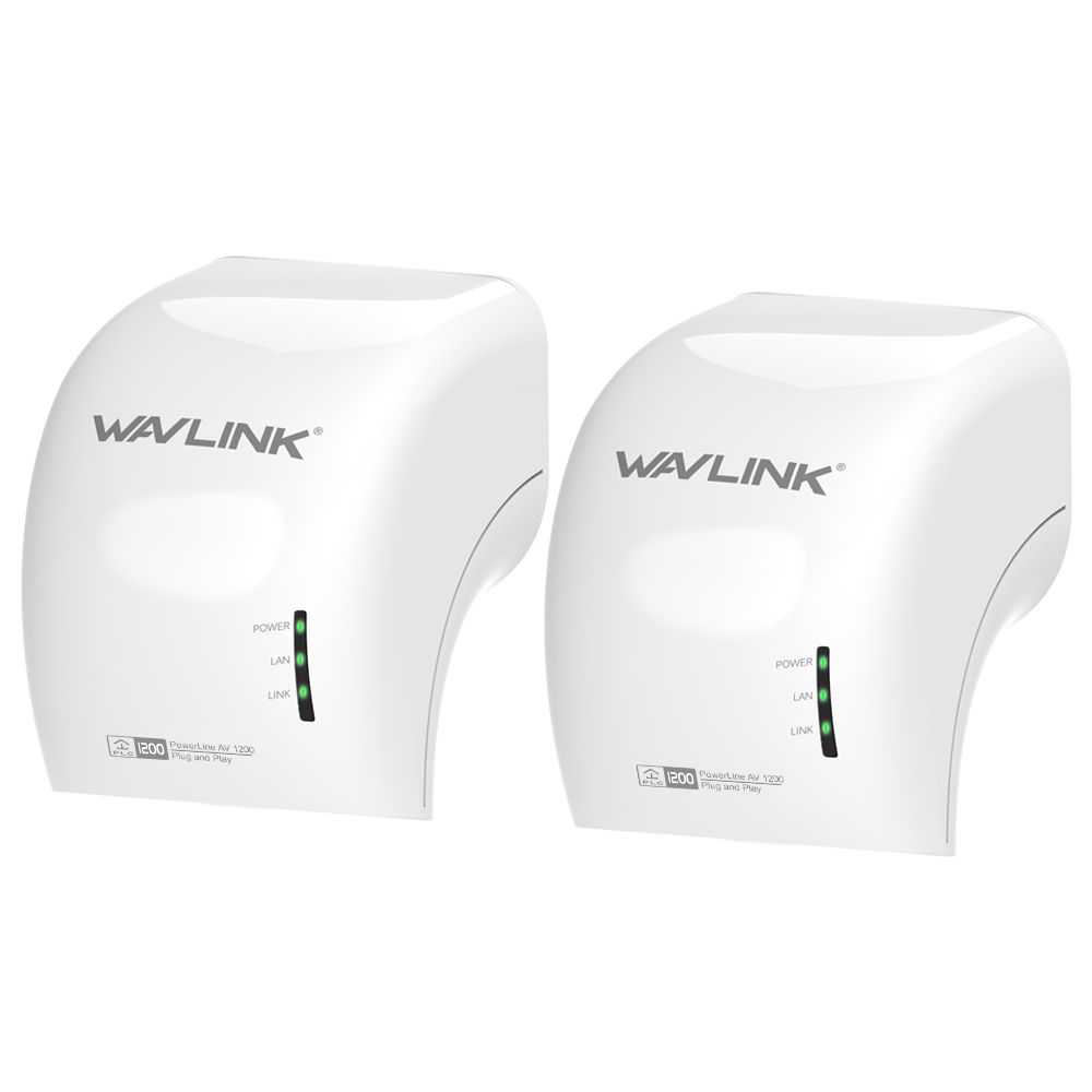 NWP502W2 300Mbps AV500 Wi-Fi Powerline Extender Kit - Home and Business  Networking Equipment &Wireless Audio and Video Transmission Equipment  
