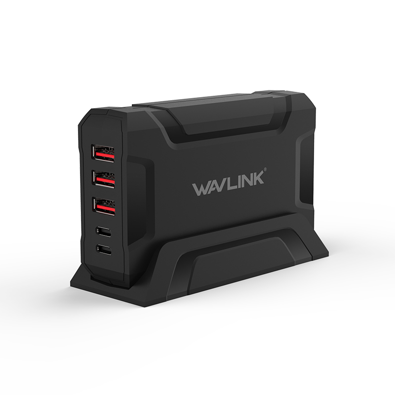 WL-UH1052PC2V Type-C 5-Port Smart USB Charging Station