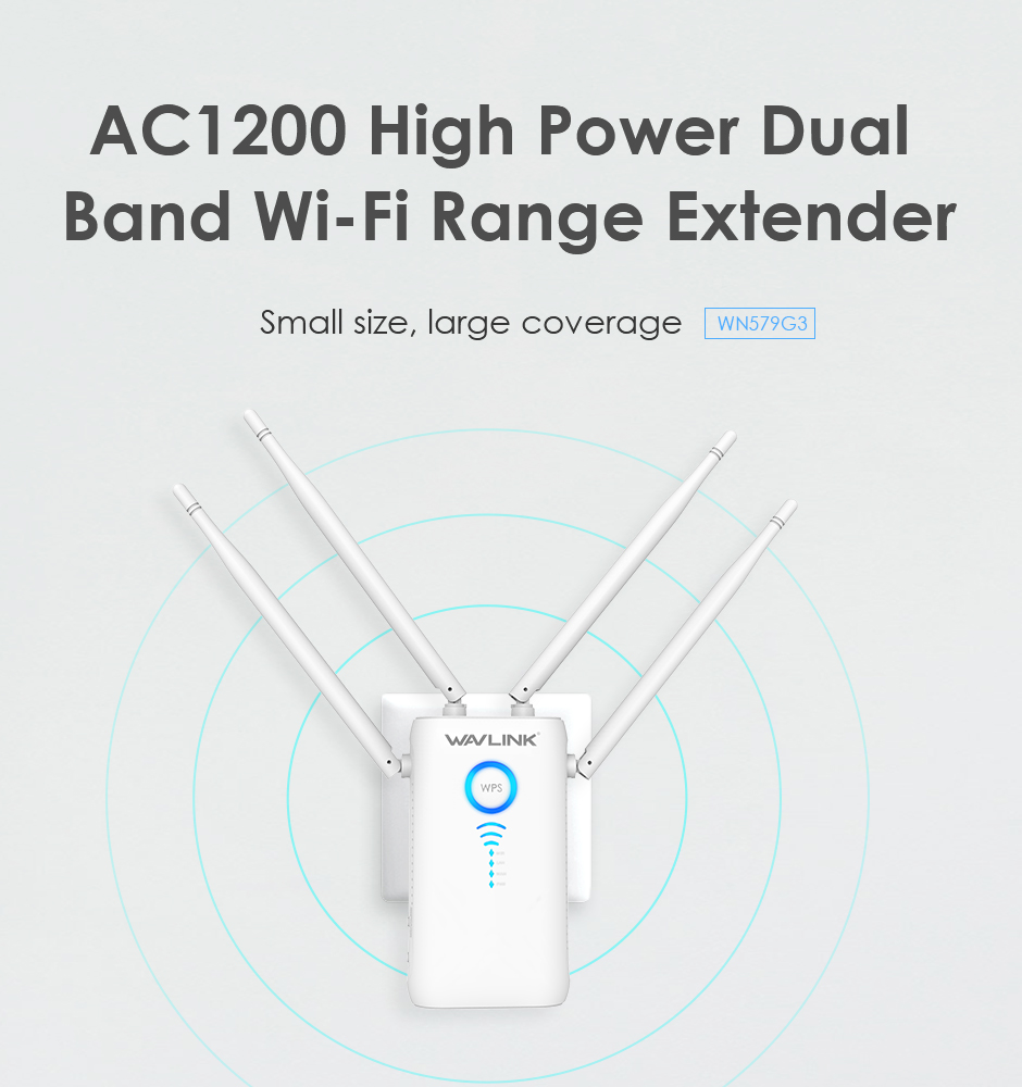Wl Wn579g3 Ac1200 Dual Band Wireless Ap Range Extender Router