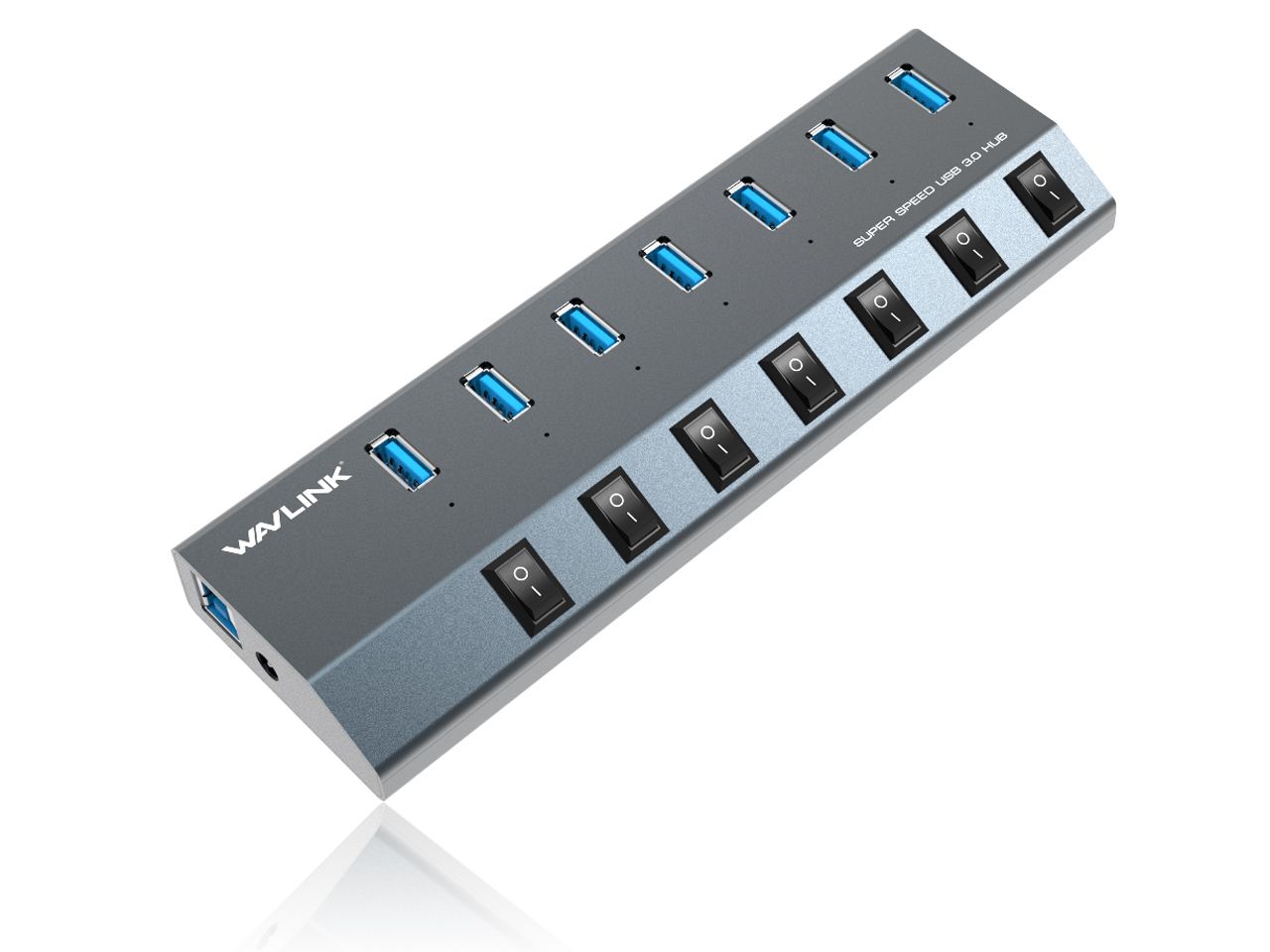 Usb Php Device Hub For External Hard Drives Powered USB Hub,7 Port USB 3.0 Data Hub ...