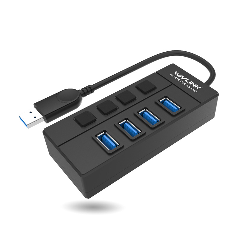 UH30414, SuperSpeed USB 3.0 4 Port HUB with Individual Power Switches 1