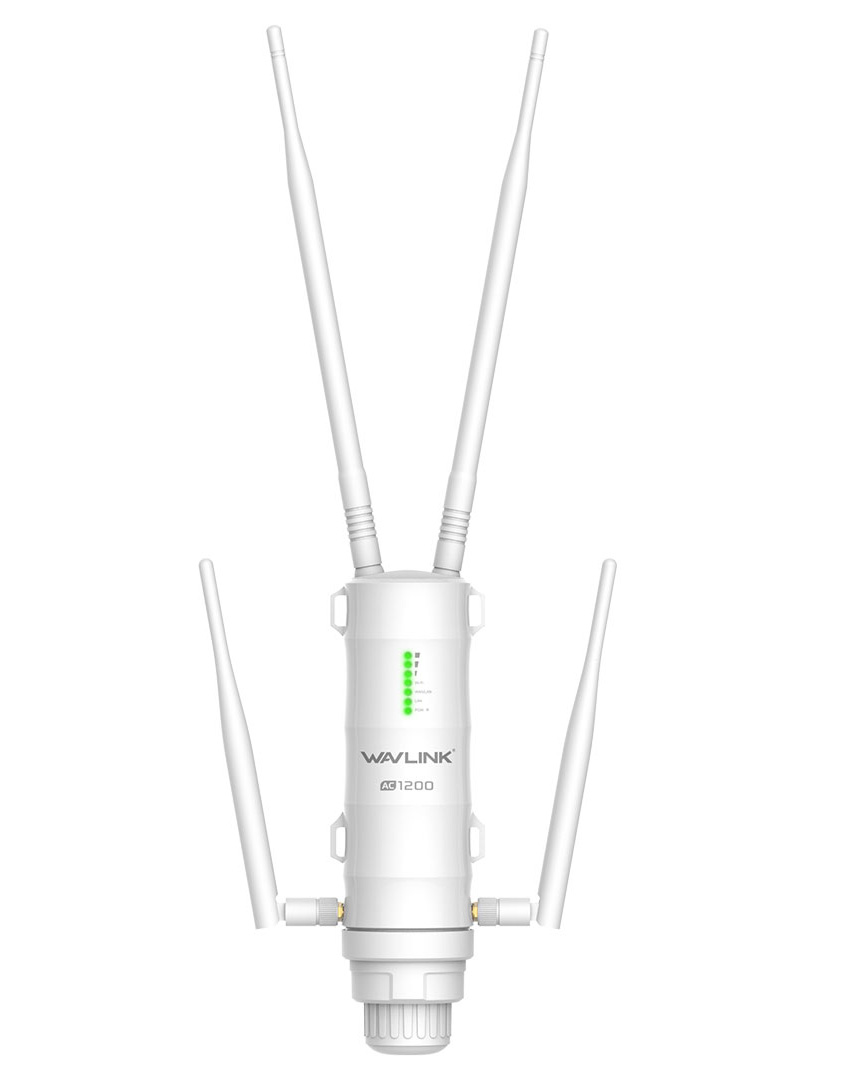 WAVLINK AC1200 Dual Band 2.4 Updated Version 1200Mbps WiFi Extender Plug in Wall 5Ghz WiFi Range Extender Wi-Fi Repeater Wireless Signal Booster/Access Point AP with Ethernet Port for Gaming 