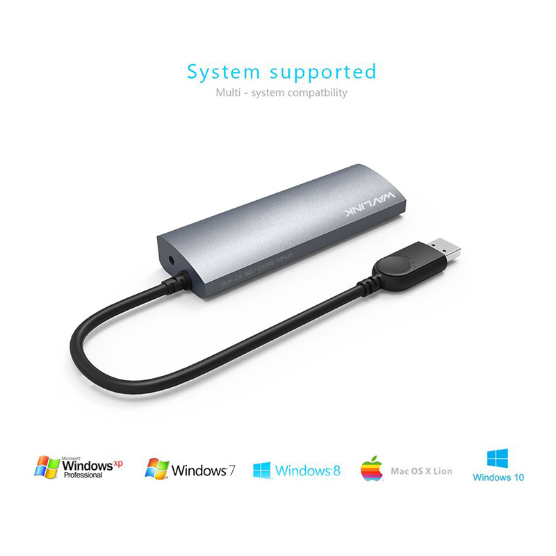 UH3047 SuperSpeed USB 3.0 4-Port HUB 4