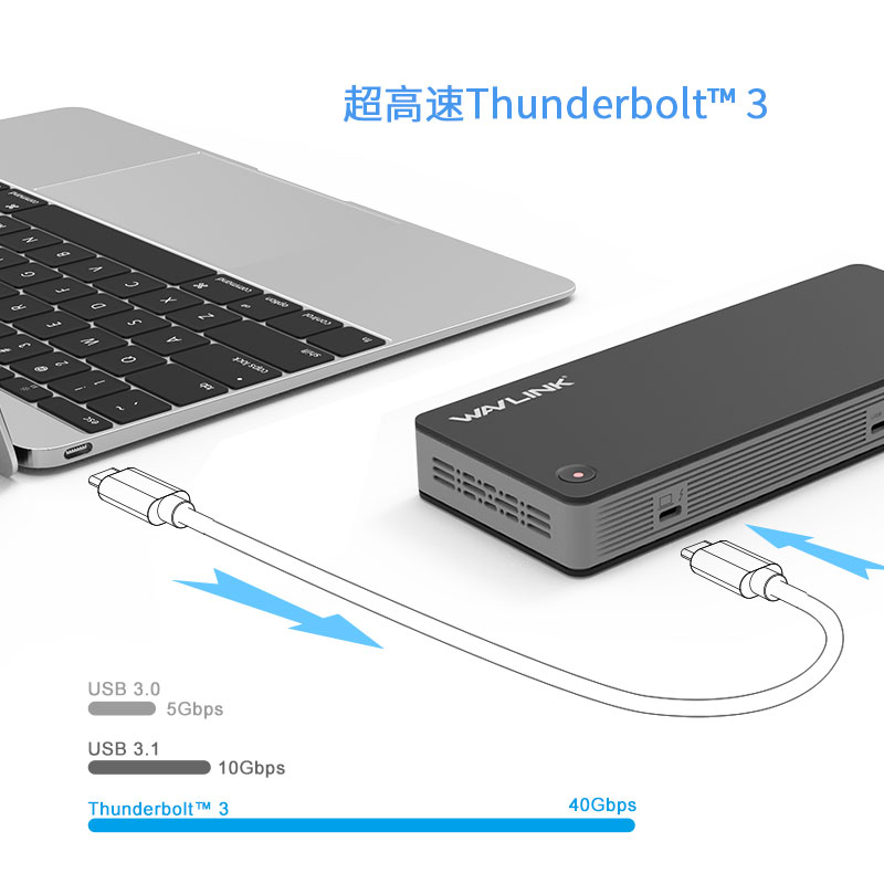 UTD21 Thunderbolt™ 3 双4K扩展坞 4