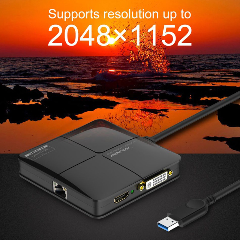UG39DH1 USB 3.0 Multi-Display with Gigabit Ethernet Adapter 5