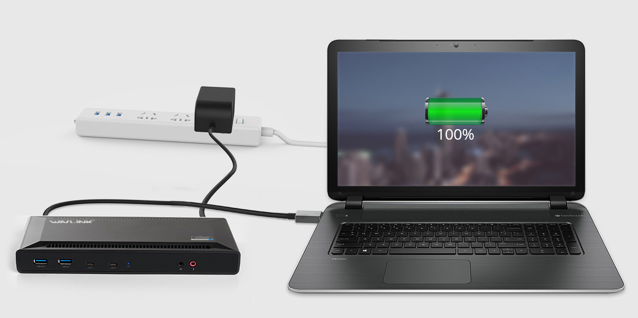 Usb To Displayport WAVLINK USB To Dual HDMI UHD Universal