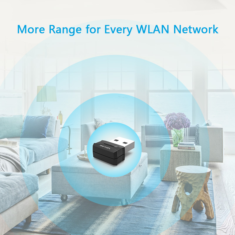 WN687S1 N150 USB 2.0 Wi-Fi Adapter 4