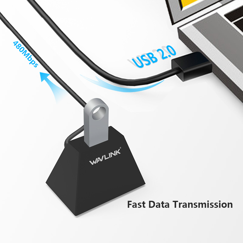 CAU2D1/WL-CAU2D2 USB 2.0 Dock with Built-in Extension Cable 3